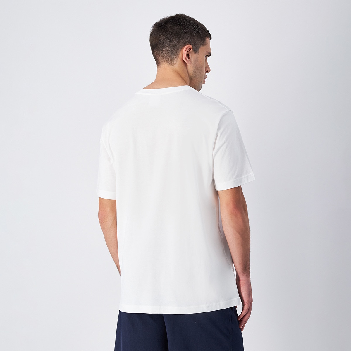 T-shirt de homem Champion Branco-2