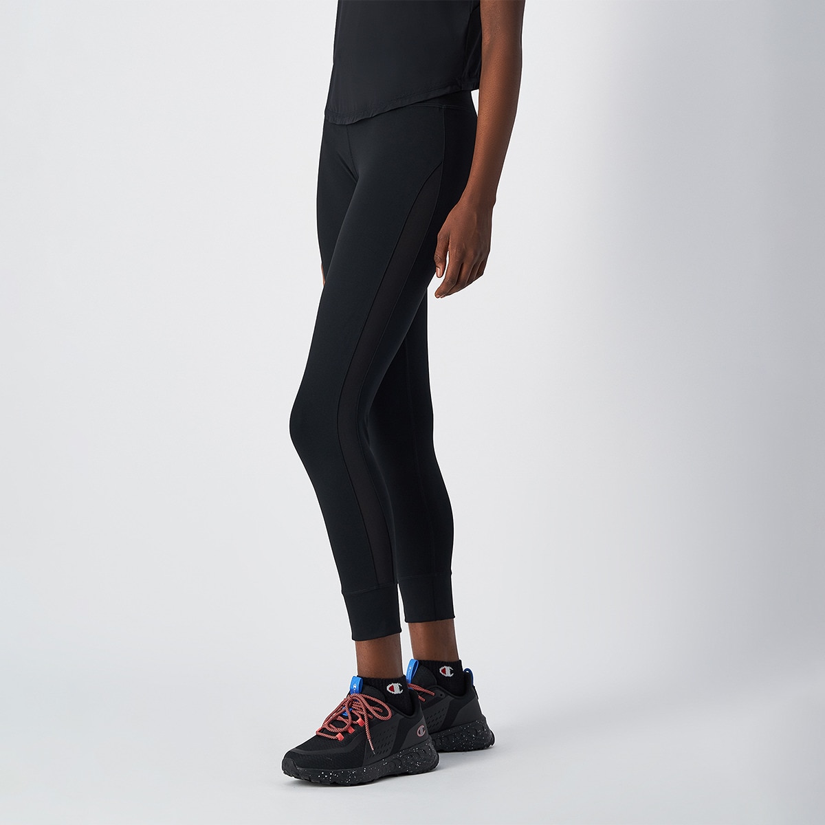 Leggings de Mulher Preto-1