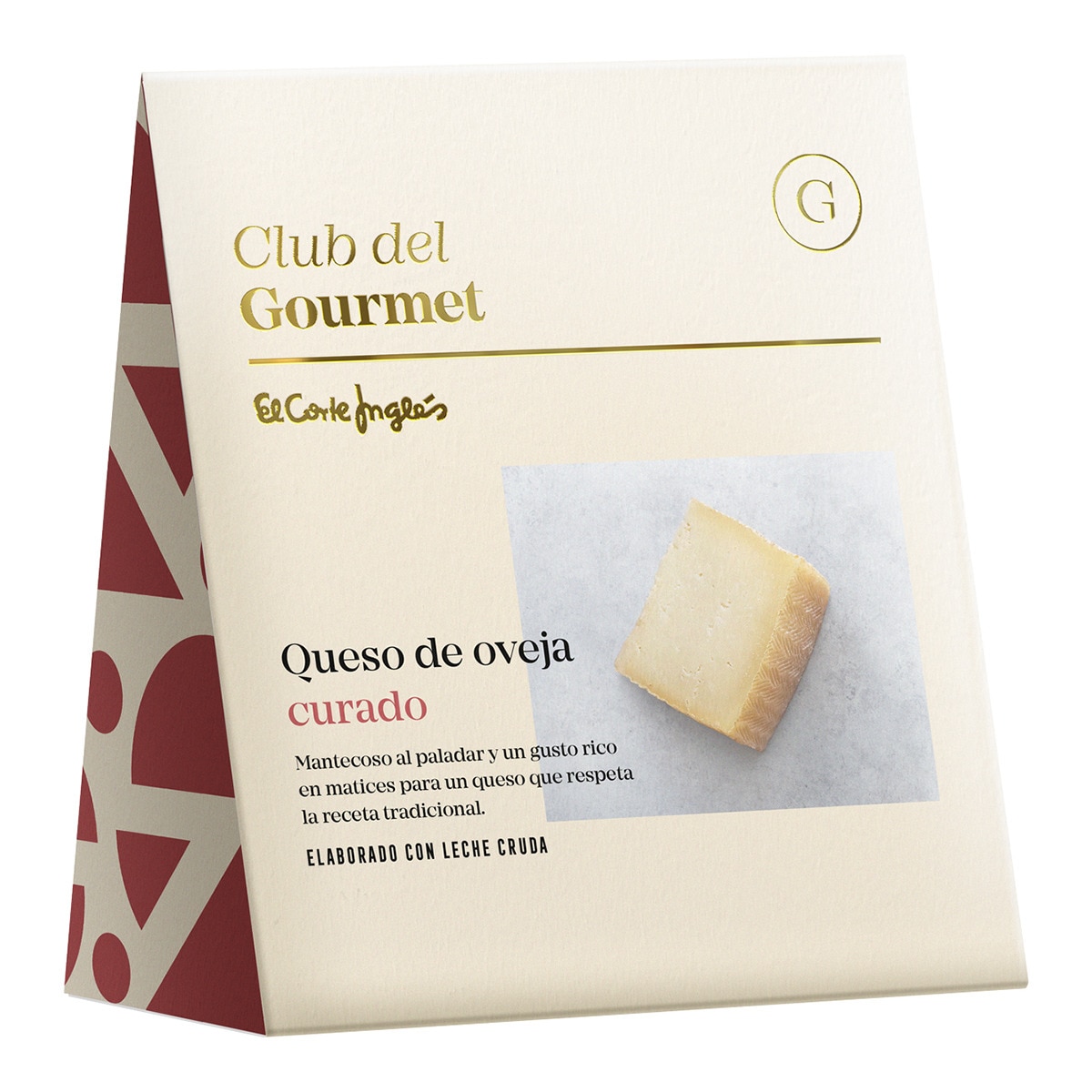Queso de oveja curado elaborado con leche cruda Club del Gourmet 1