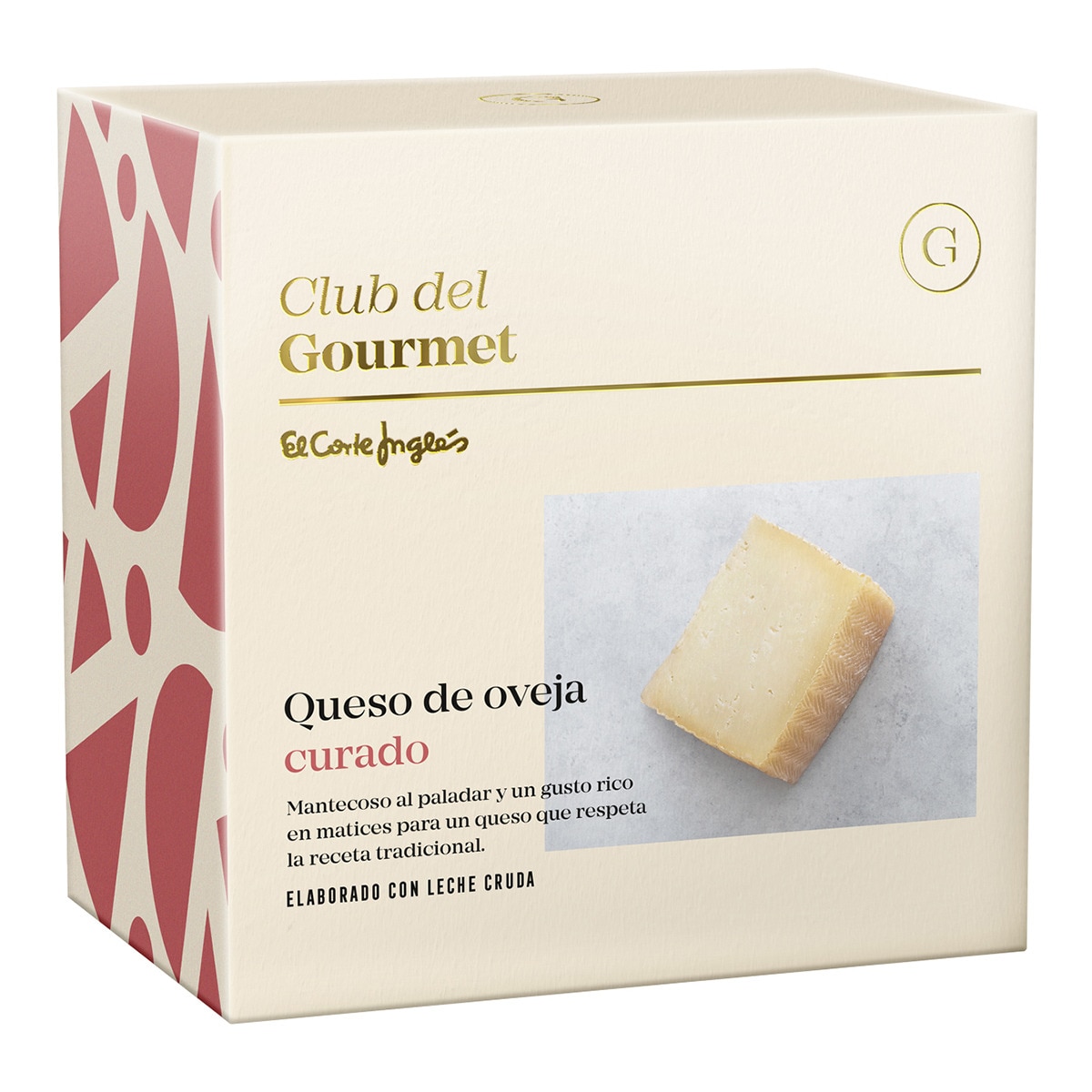 Imagen 0 de Queso de oveja curado elaborado con leche cruda Club del Gourmet