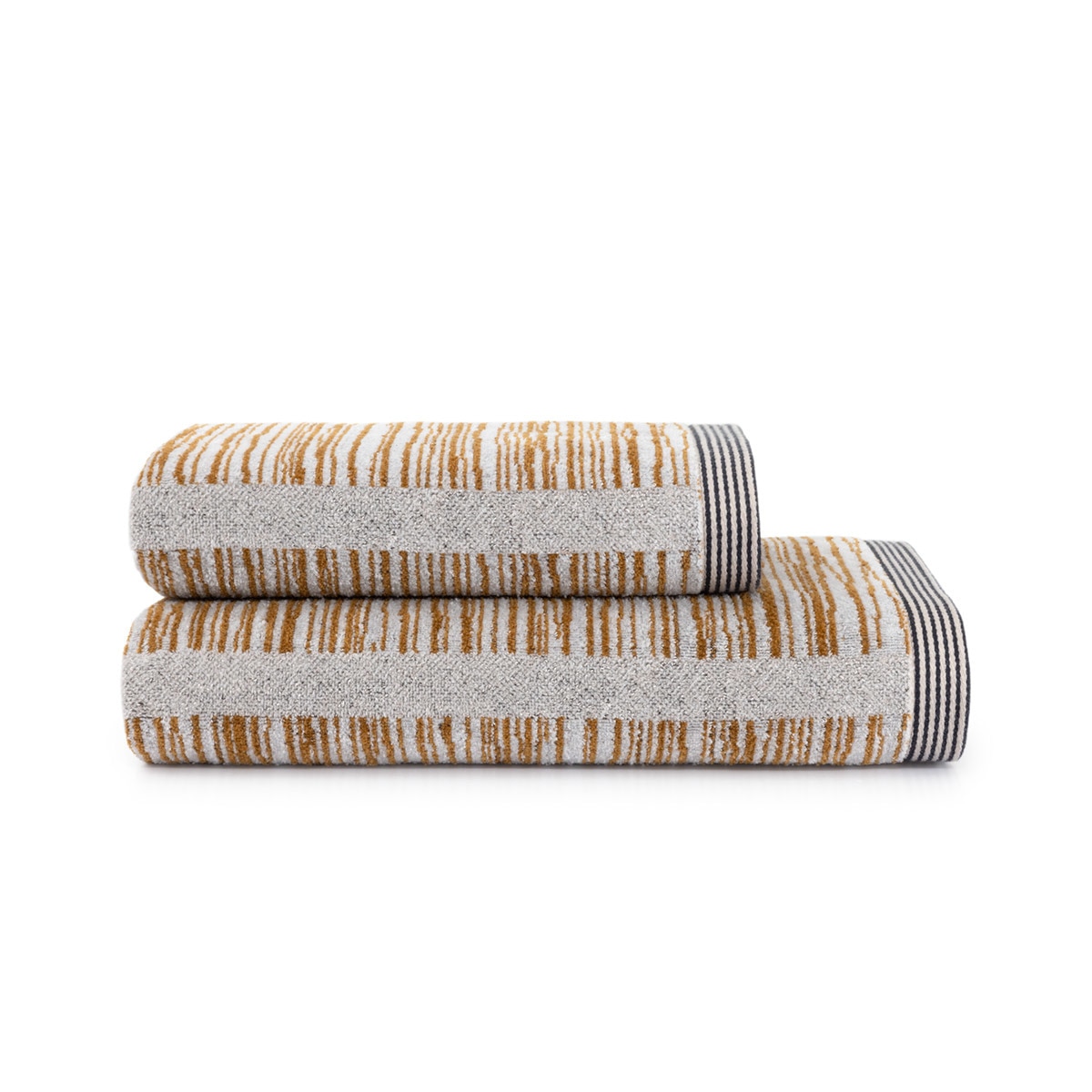 Toalha de Banho de Algodão Taman - 450 g/m2 Castanho-1