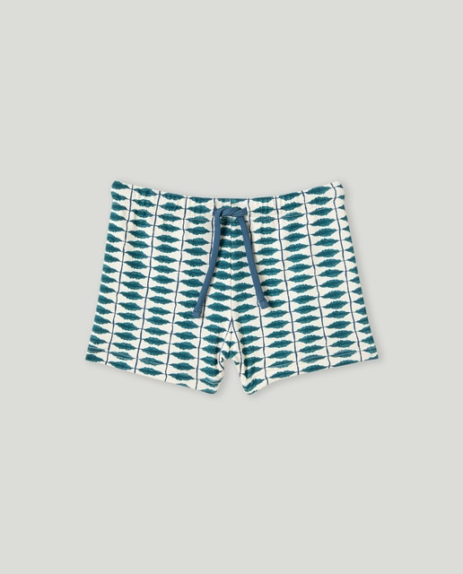 Bañador boxer de bebé ikat hori