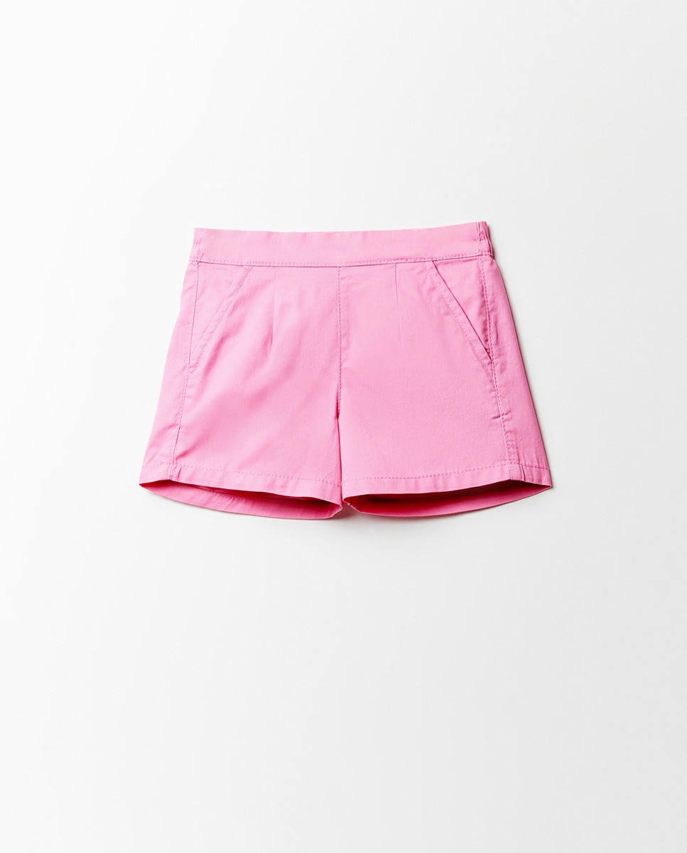 Calções Básicos Rosa-1