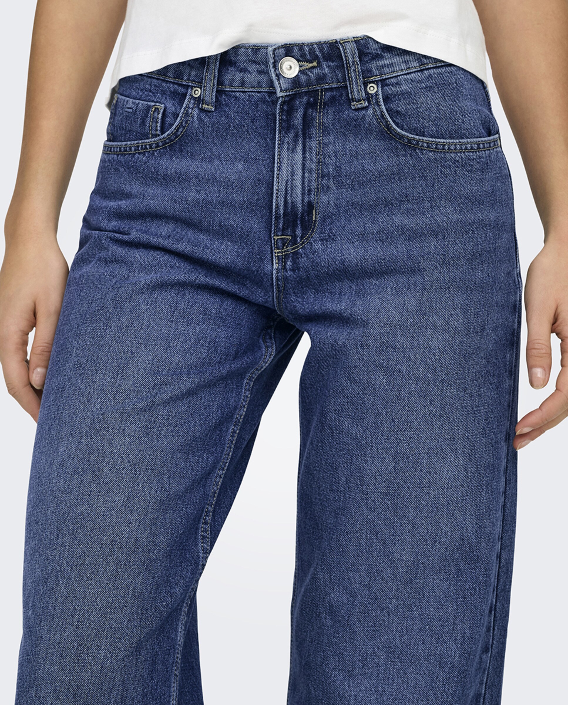 Jeans Básicas Azul-4