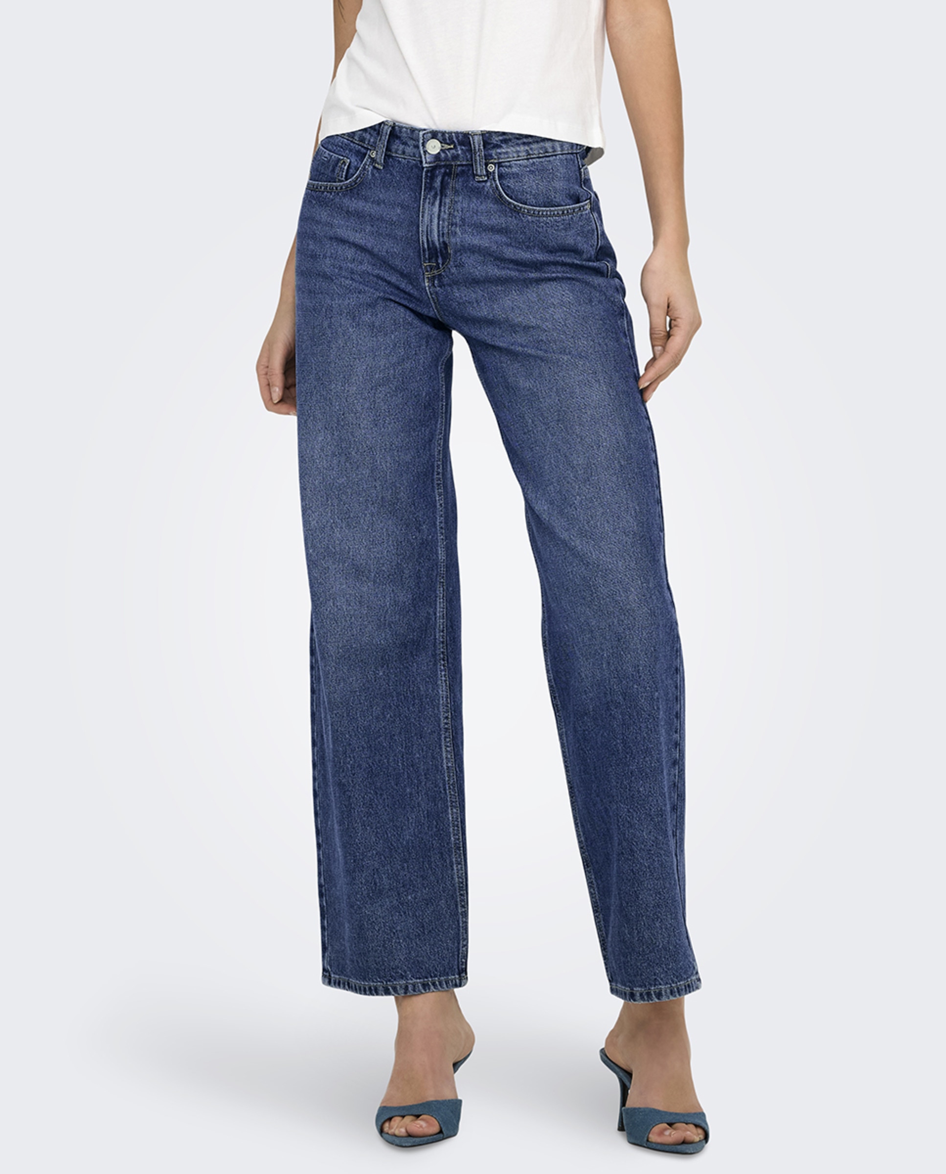 Jeans Básicas Azul-3