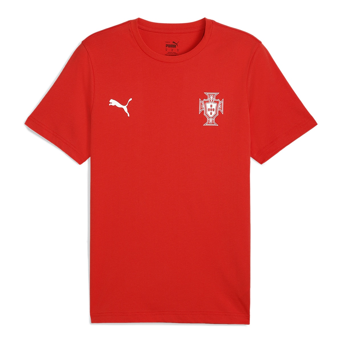 T-shirt de Criança Seleção de Portugal FPF ftbIESS Vermelho-1