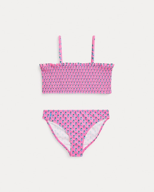 Imagen 0 de Bikini de niña con multiestampado frutal