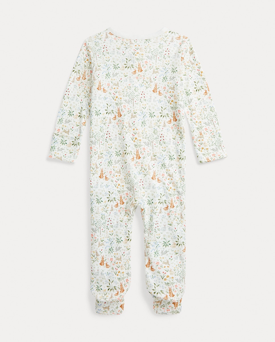 Babygrow de Algodão de Bebé Edição Limitada Riley Sheehey Branco-2