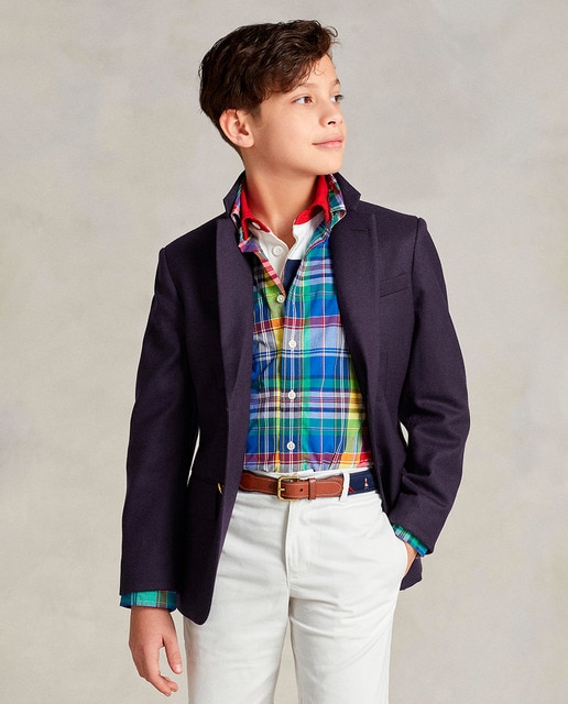 Imagem 0 de Blazer de Lã com Botões Dourados