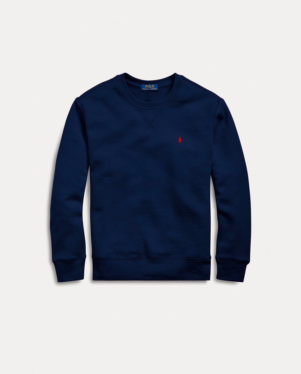 Imagem 0 de Sweatshirt de Decote Redondo com Cavalo Bordado