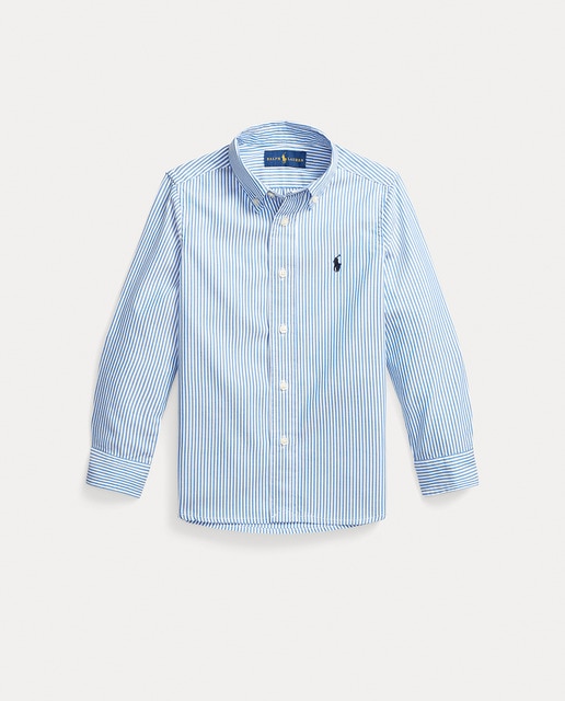 Imagem 0 de Camisa de Criança de Algodão às Riscas