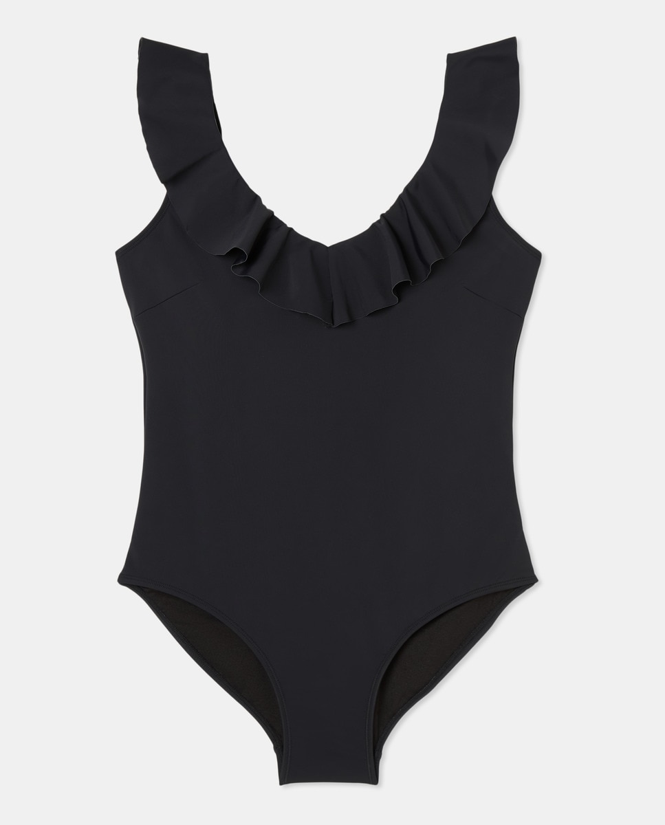 Bañador talla grande Negro-4