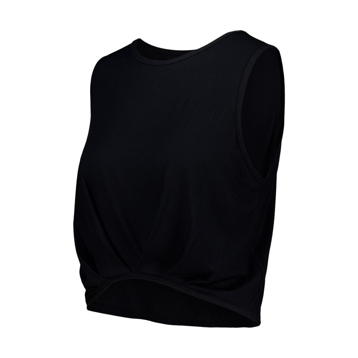 Camiseta modal nudo Negro-4