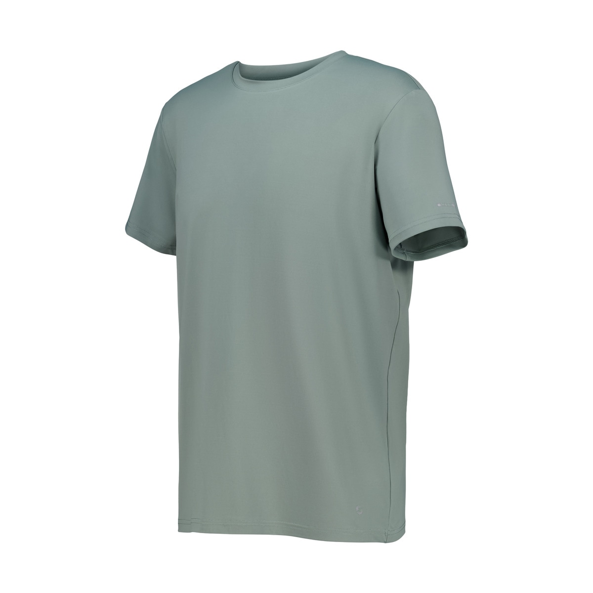 Camiseta técnica manga corta hombre Verde-4