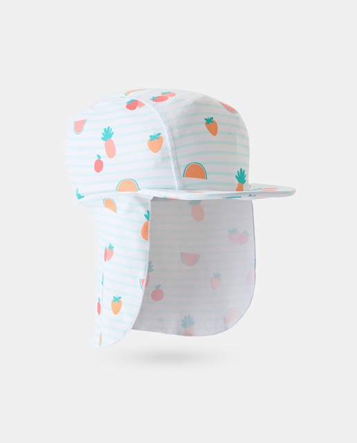Imagen 0 de Gorra UPF+ frutas de bebé niña