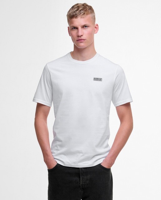 Imagen 0 de Camiseta de hombre de manga corta y cuello redondo