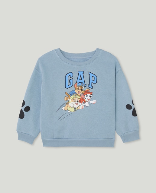 Imagen 0 de Sudadera suave en mezcla de algodón con estampado de niño