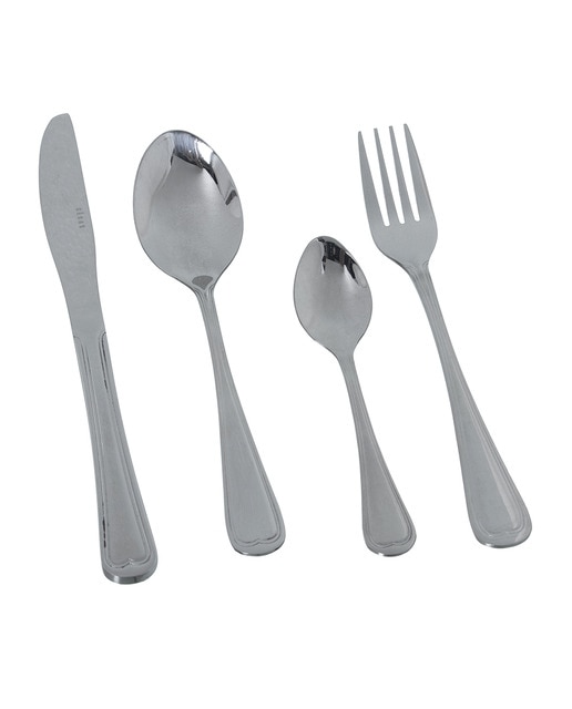 Imagen 0 de Set 24 cubiertos acero inoxida ble 18, 10 brillo (sonia)