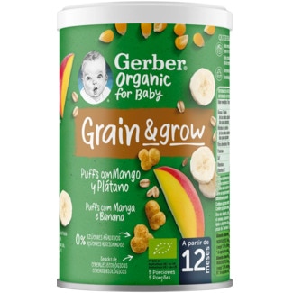 Snack Bio de Manga e Banana embalagem 35 g - Gerber