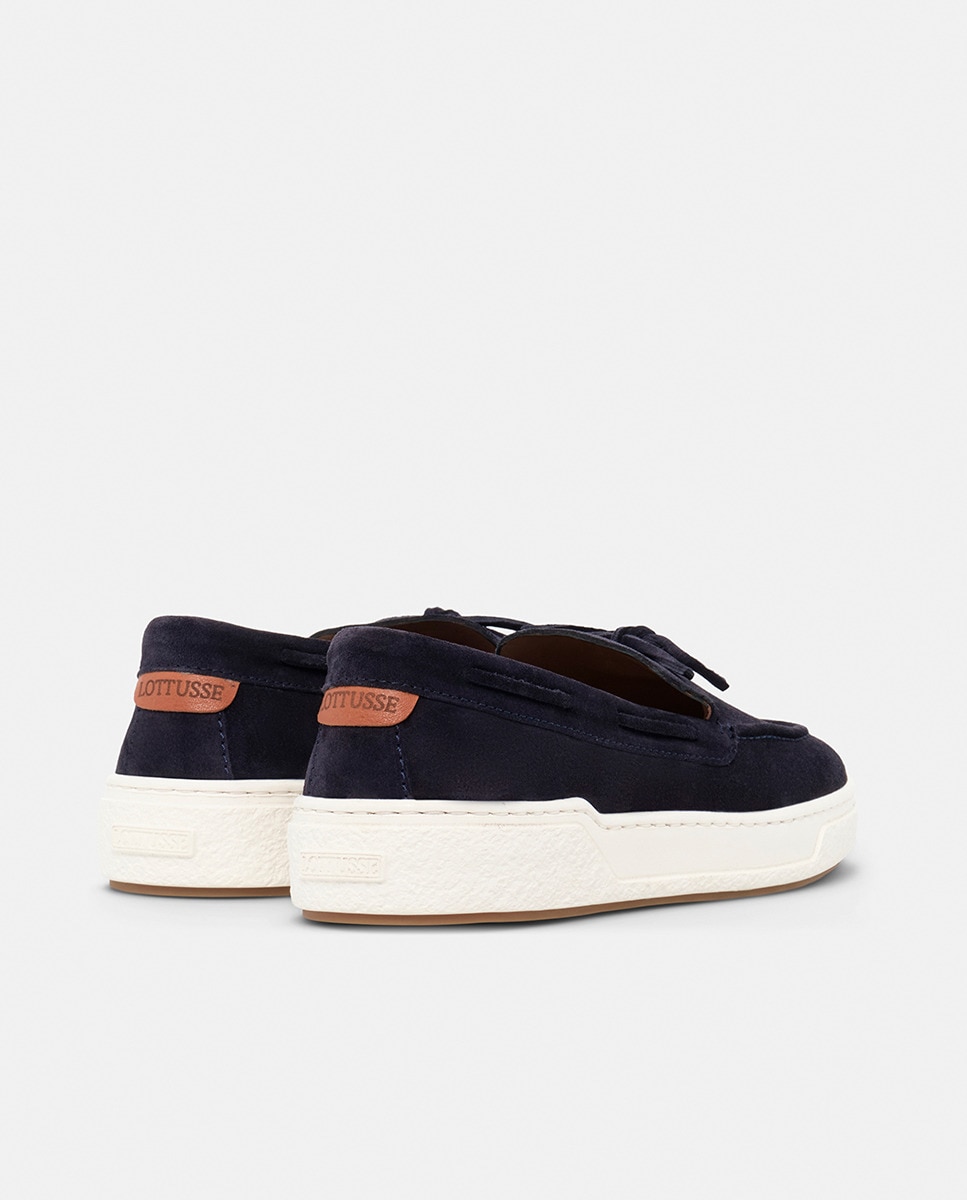 Sapatilhas de Camurça Azul-marinho-3