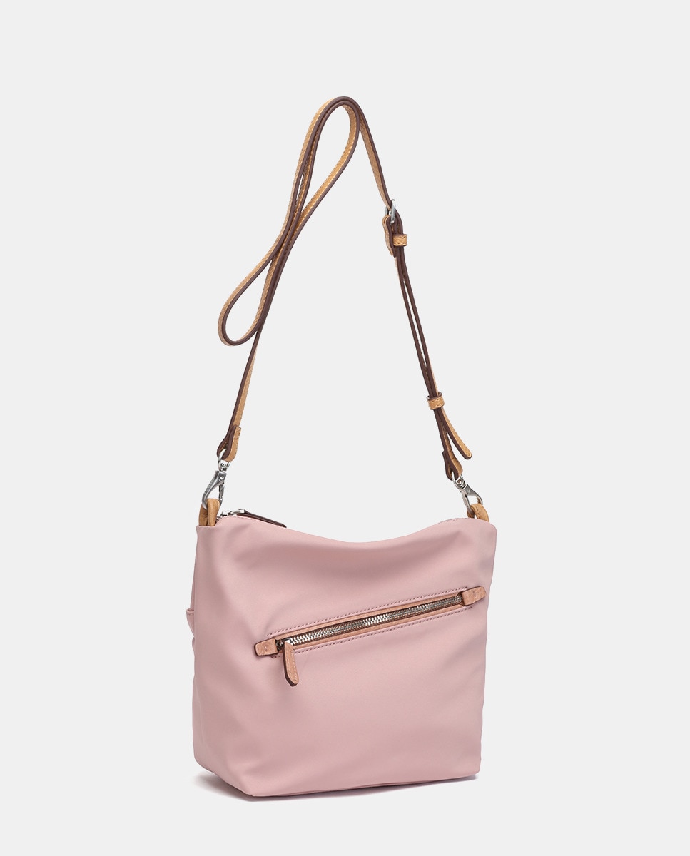 Mala para Telemóvel Oceans Diary em Materiais Reciclados - Rosa Rosa-2