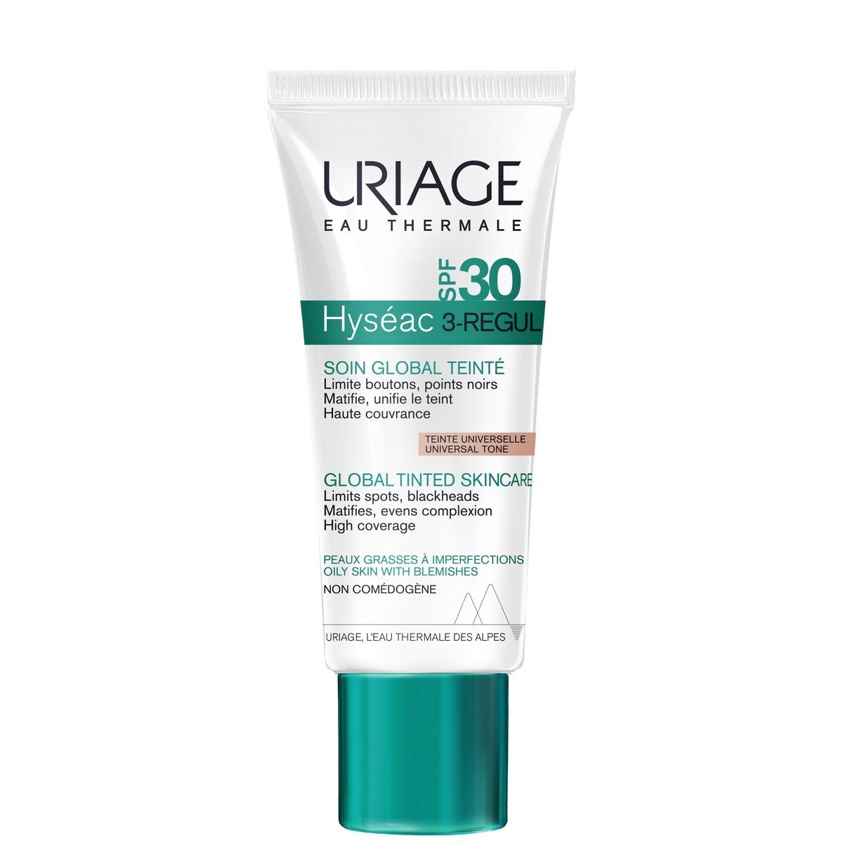 Cuidado Global Hyséac 3-Regul SPF30 com Cor - 40 ml 1