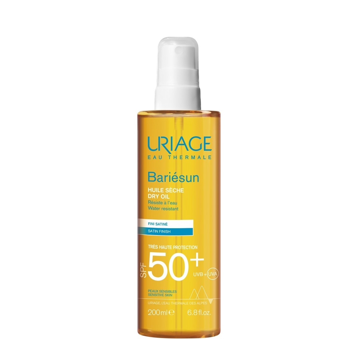 Imagem 0 de Protetor Solar Óleo Seco SPF50+ Bariésun 200ml Uriage