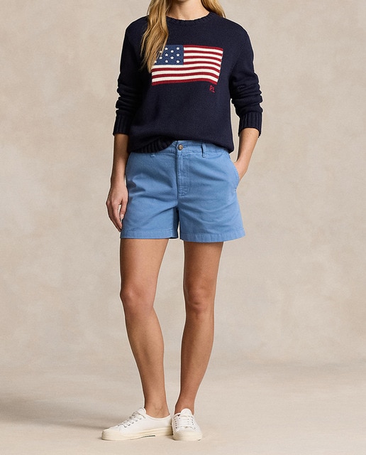 Imagen 0 de Short de mujer de algodón liso