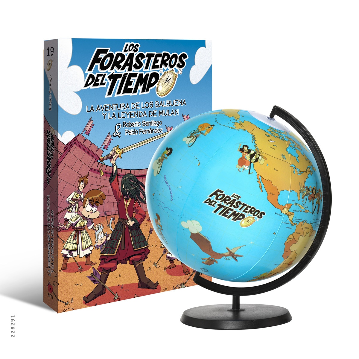 Pack La Aventura De Los Balbuena Y La Leyenda De Mulán + Globo Terraqueo 1