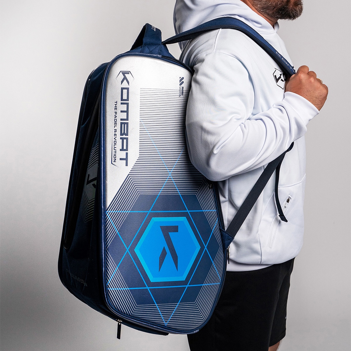 Mochila de Raquetes Aqua Azul-marinho-7