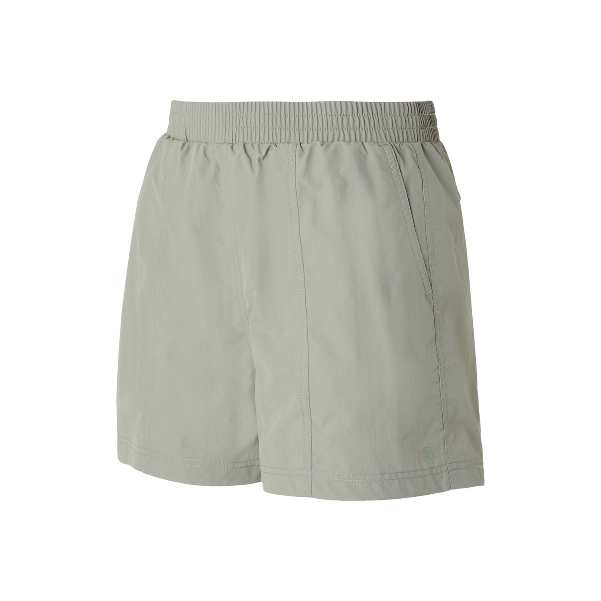 Pantalón corto senderismo mujer Verde claro-4