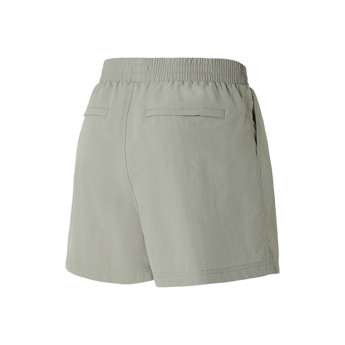 Pantalón corto senderismo mujer Verde claro-5