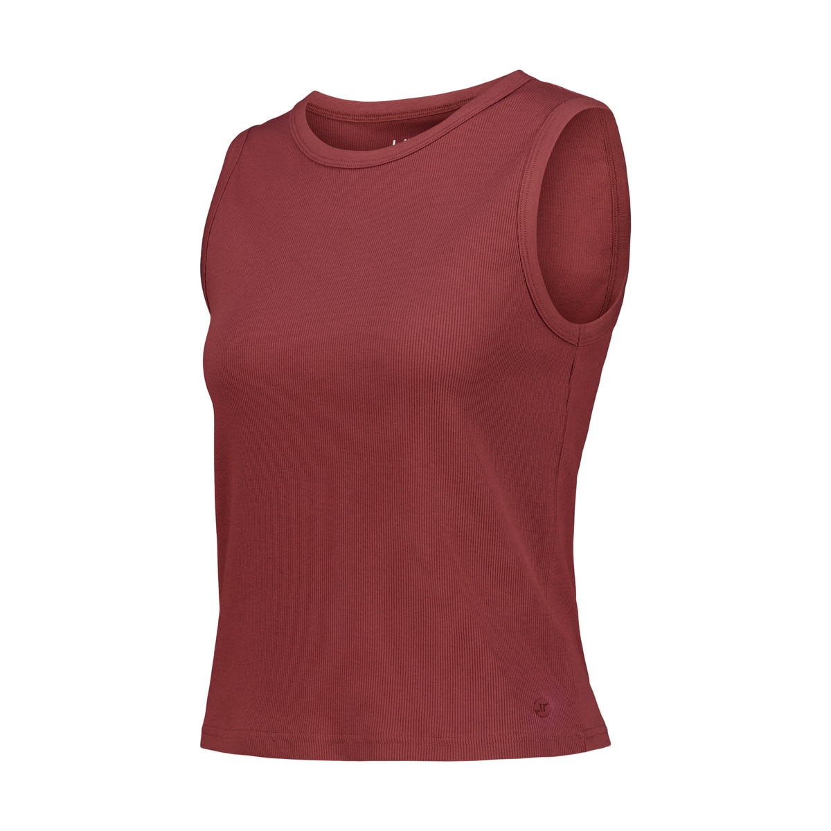 Camiseta ajustada mujer Marrón-4
