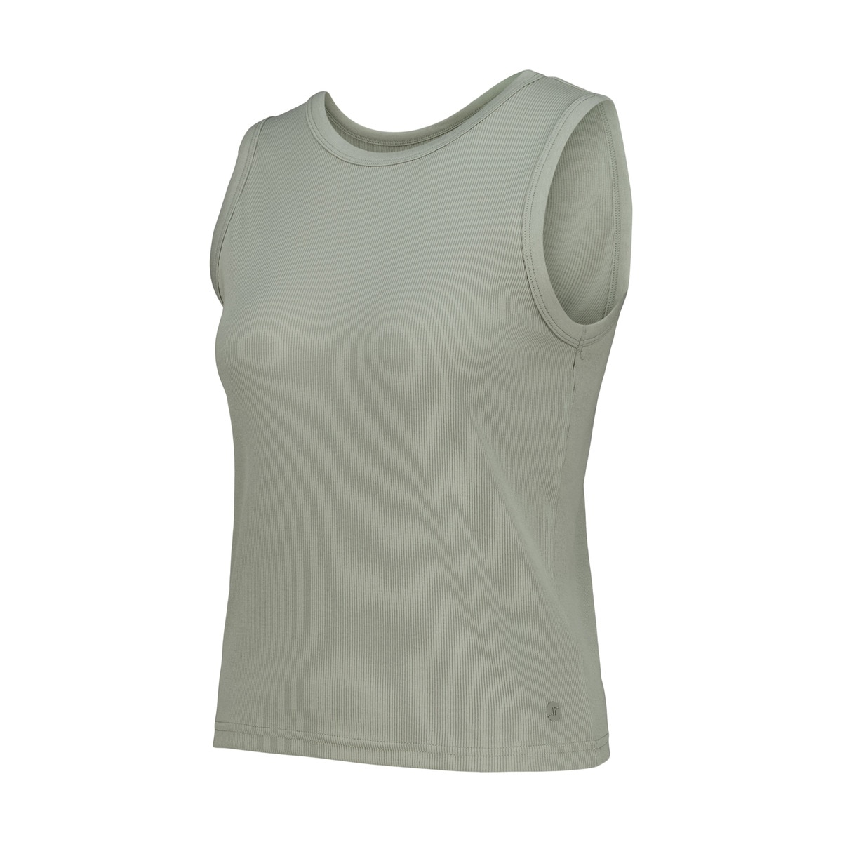 Camiseta ajustada mujer Verde-4