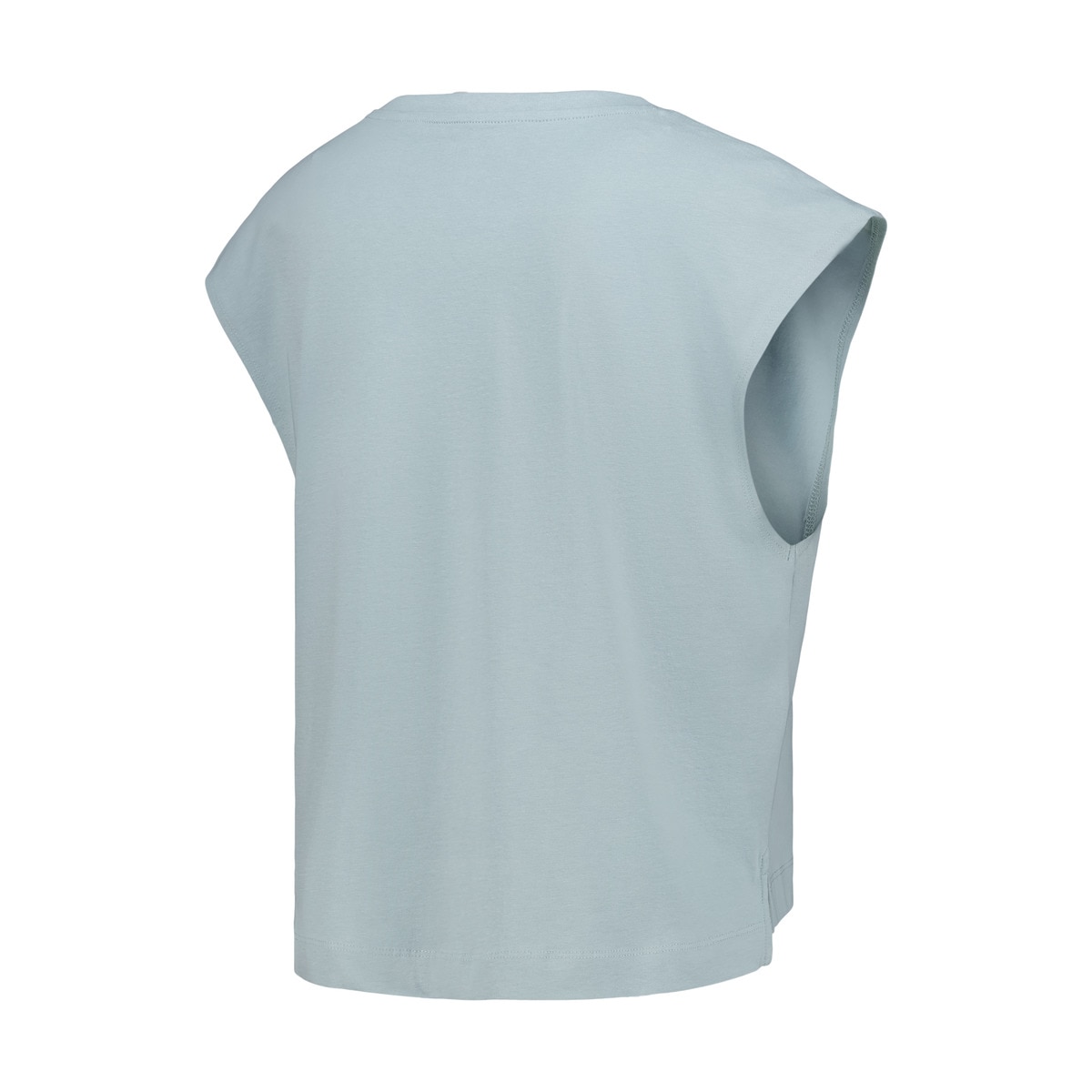 Camiseta sin mangas mujer Verde-5