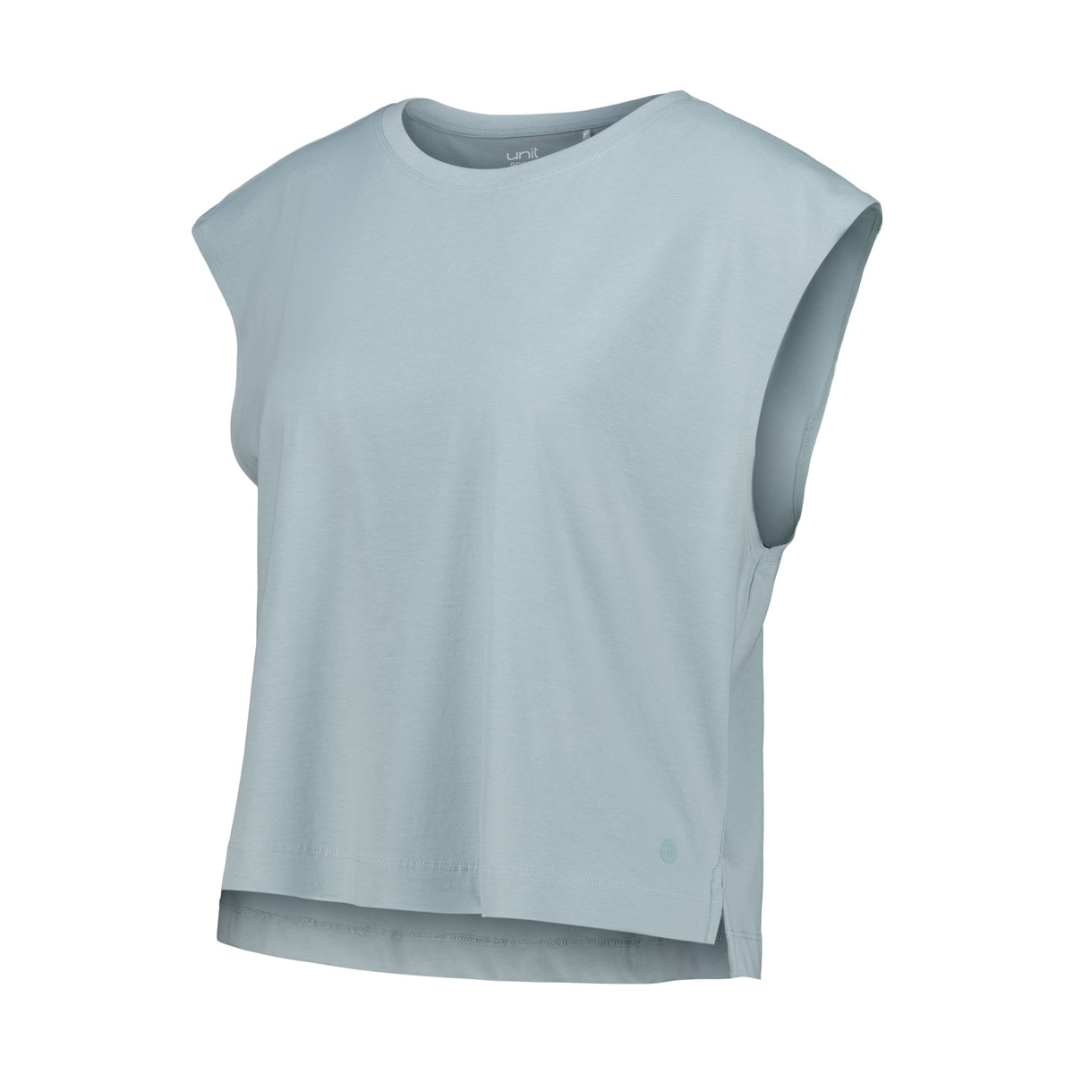 Camiseta sin mangas mujer Verde-4