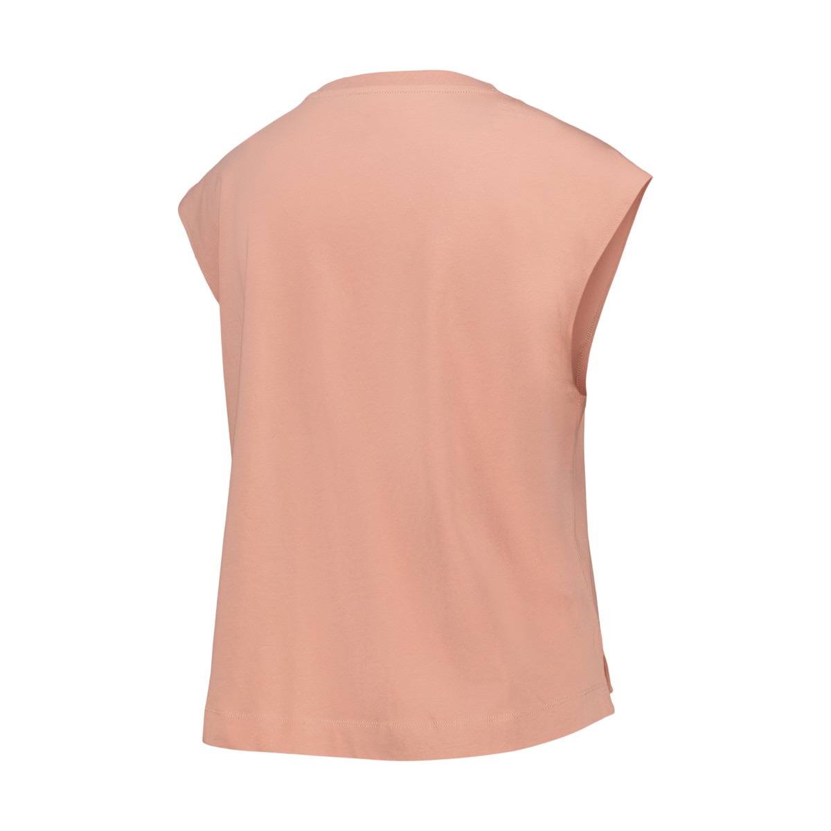 Camiseta sin mangas mujer Naranja-5