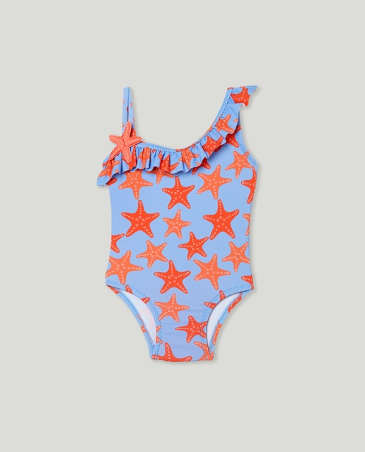 Imagem 0 de Fato de Banho de Bebé com Estrelas do Mar