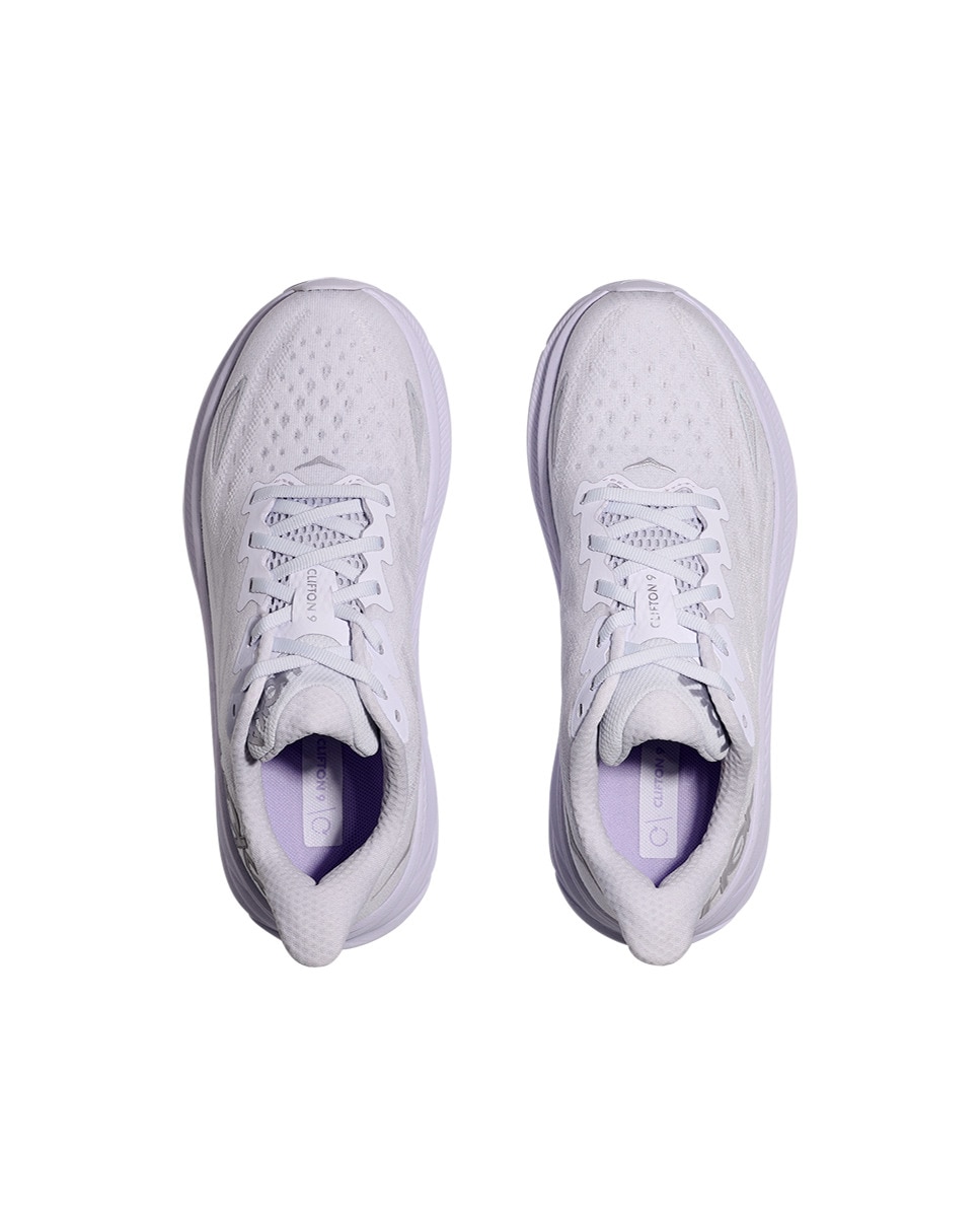 Hoka Clifton 9 para Mujer Blanco-3