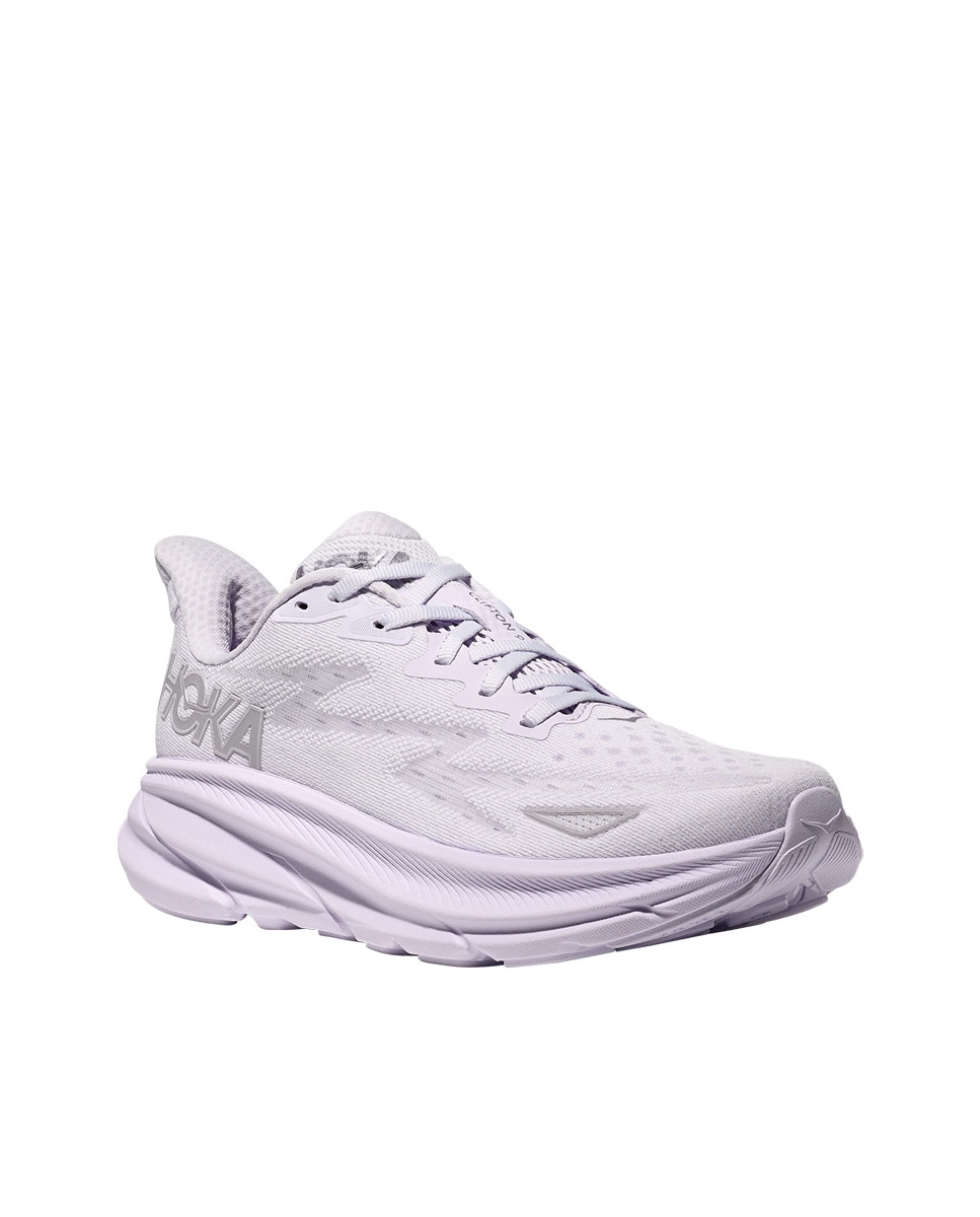 Hoka Clifton 9 para Mujer Blanco-2