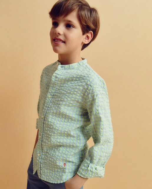 Imagem 0 de Camisa com Gola à Padre