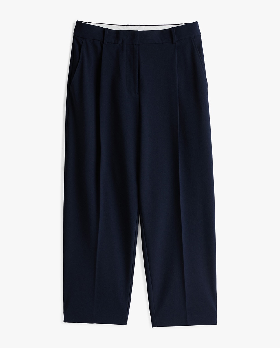 Calças Chino Tapered Azul-marinho-5