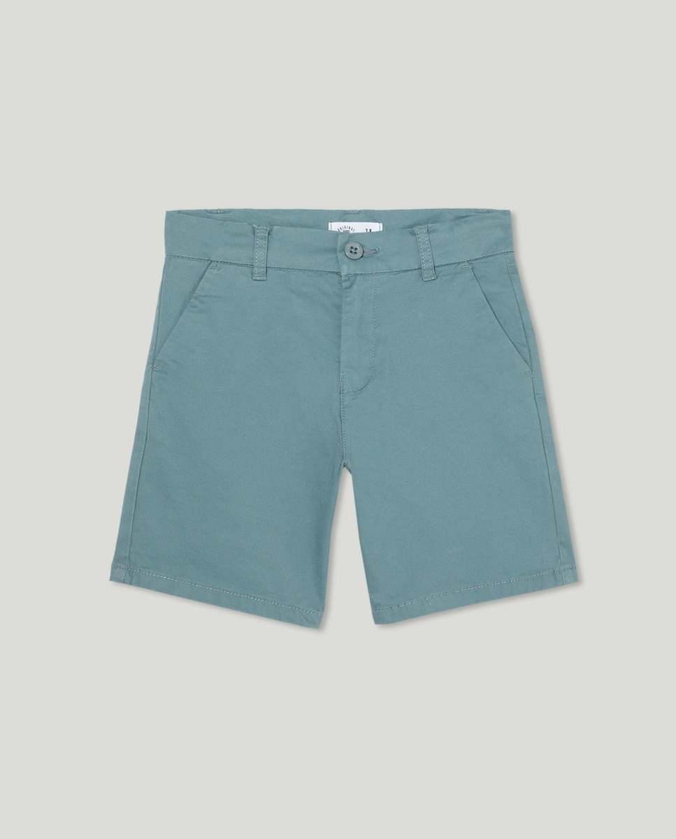 Bermuda de niño chino Azul-1