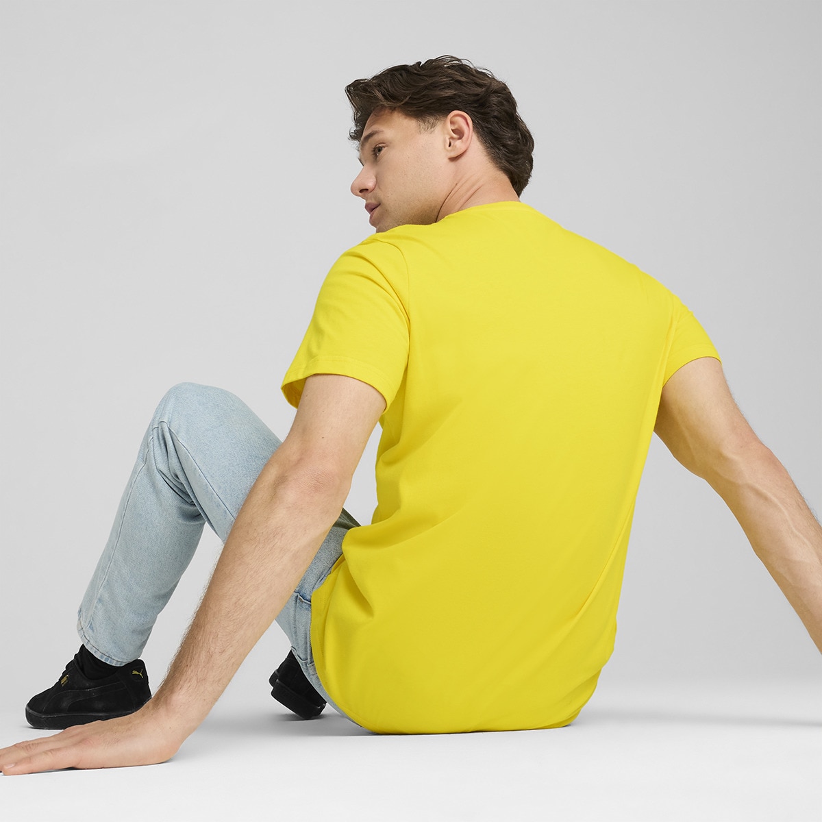 T-shirt de Homem Borussia Dortmund Culture 2024-2025 Amarelo-2