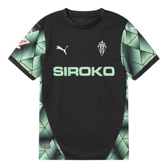 Imagem 0 de T-shirt de Homem 2.º Equipamento Sporting de Gijón 2024-2025