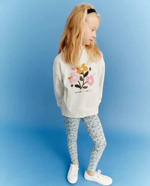 Imagem 0 de Leggings Básicas com Estampado Floral