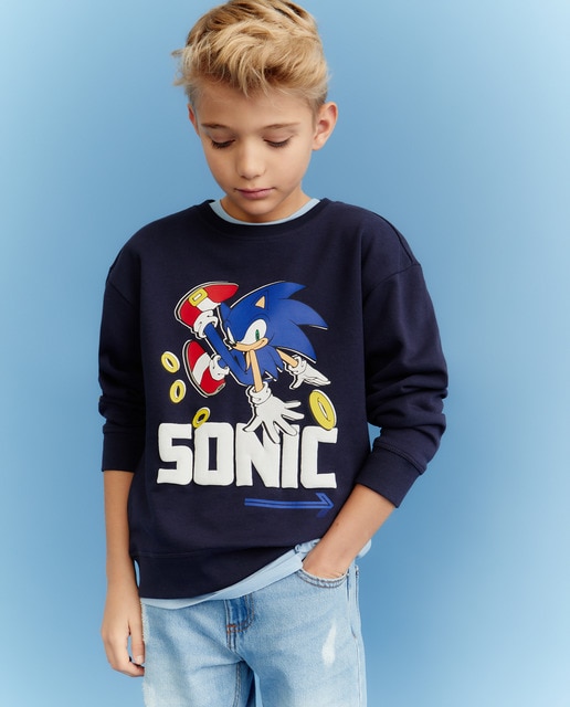 Imagem 0 de Sweatshirt com Estampado Sonic