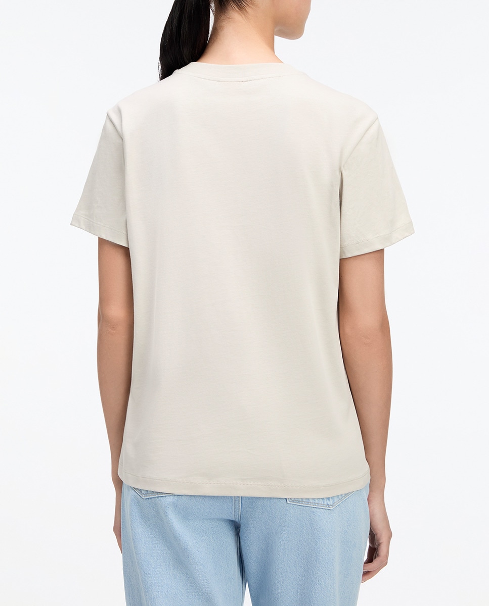 T-shirt com Logótipo Hero Cinzento-claro-2