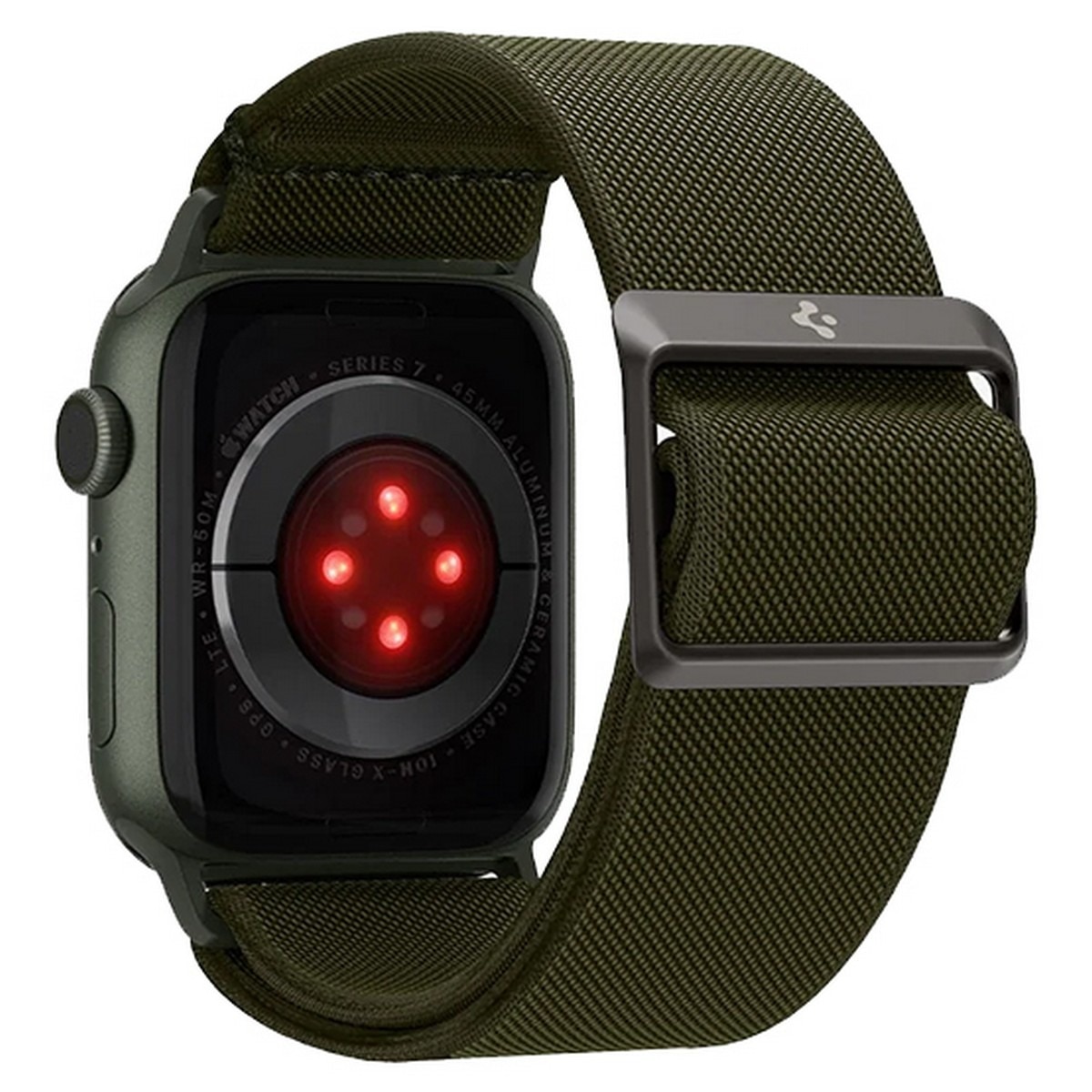 Bracelete Spigen Fit Lite Smartwatch para Apple Watch 49mm - Verde 5