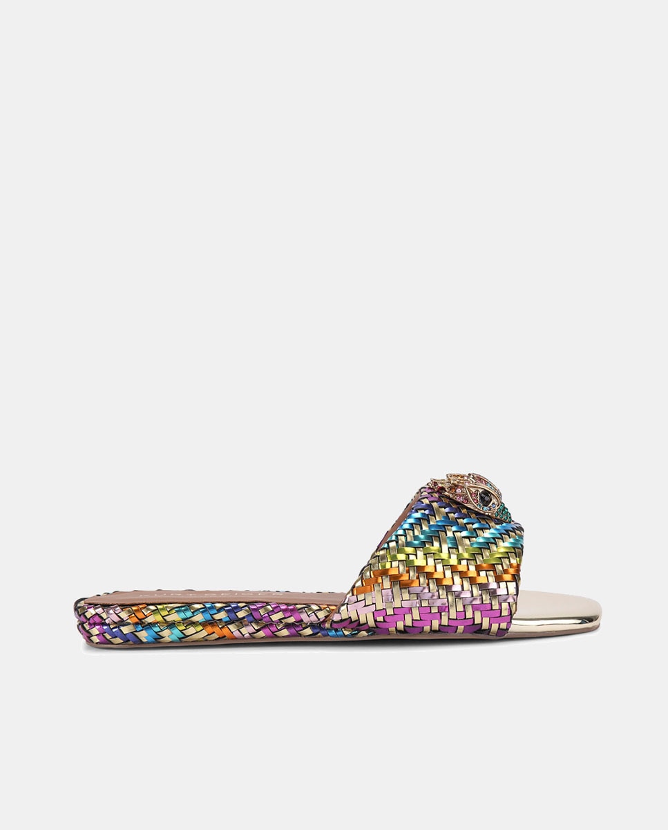 Sandálias Rasas Kensington Multicolor-1